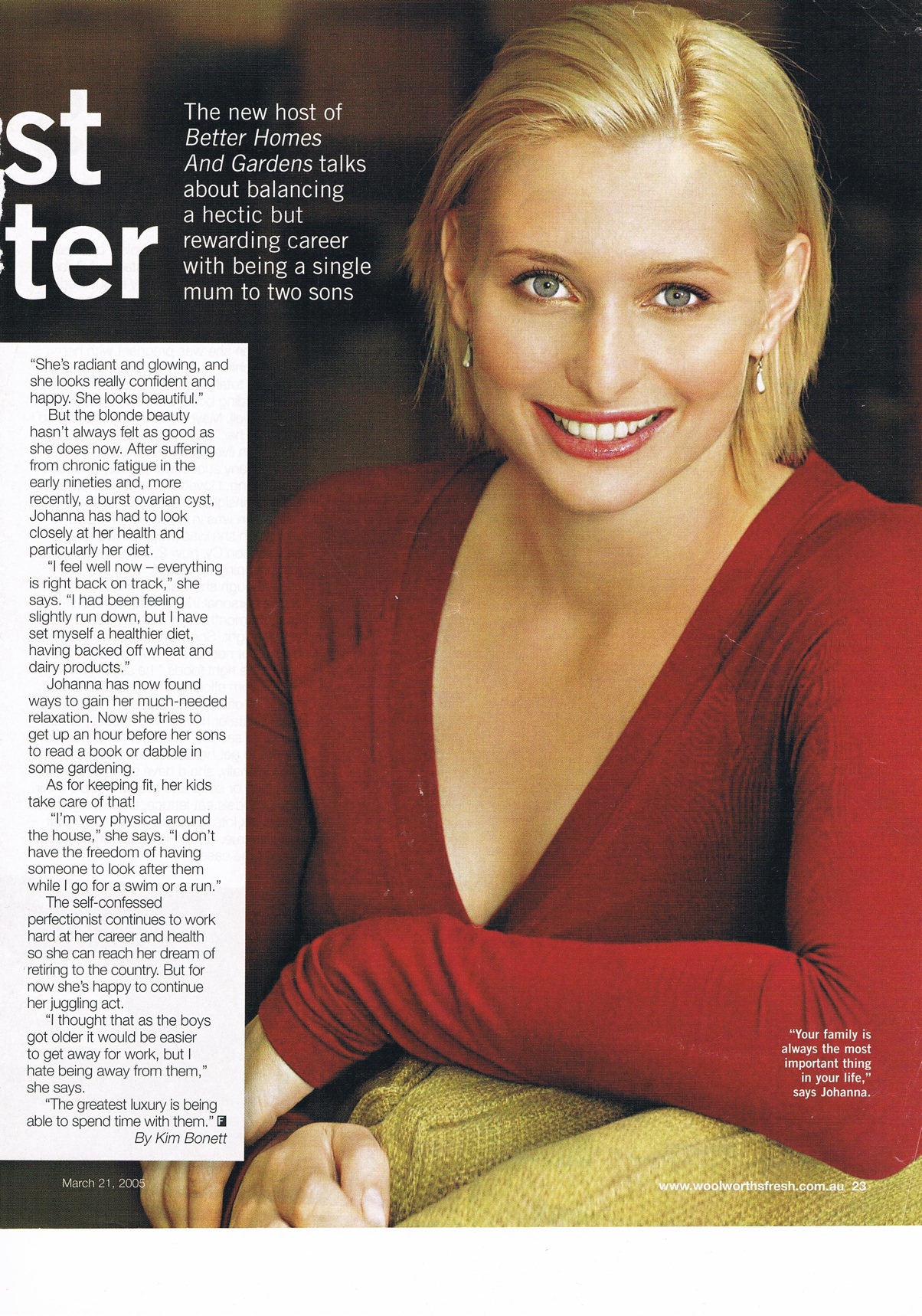 How rich is Johanna Griggs? Net Worth How rich is Johanna Griggs? Net Worth