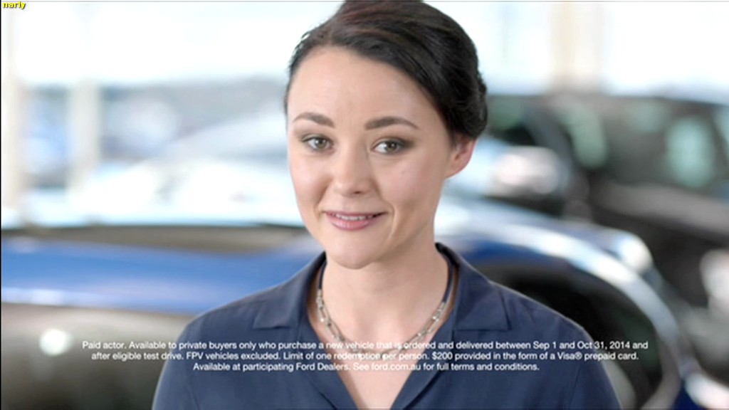 Girl in ford commercials #10