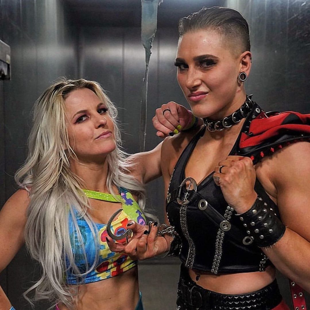 Wrestler demi bennett Rhea Ripley